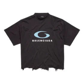 Loop Sports Icon Cropped T-Shirt «Schwarz» 783399TRVC23521