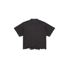 Loop Sports Icon Cropped T-Shirt «Schwarz» 783399TRVC23521