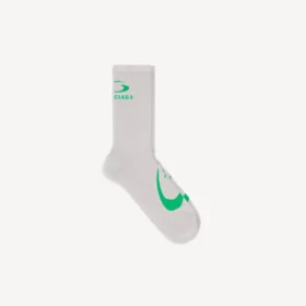 Loop Sports Icon Herrensocken in Grau/Grün