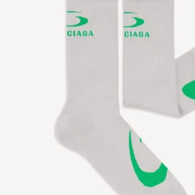 Loop Sports Icon Herrensocken in Grau/Grün