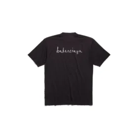 Lovey T-Shirt, weite Passform «Schwarz» 641675TQVV89034