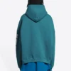 Maison Balenciaga Hoodie Wide Fit «Indigo» 674986TLVJ24480