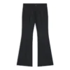 Massgeschneiderte Schlaghose in Regular-Fit «Schwarz» 704709TLT171000