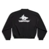 Mehrlagiges, rundes Sport-Sweatshirt «Black White» 767860TPVF31070