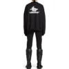 Mehrlagiges, rundes Sport-Sweatshirt «Black White» 767860TPVF31070