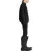 Mehrlagiges, rundes Sport-Sweatshirt «Black White» 767860TPVF31070