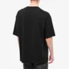 Mehrsprachig bedrucktes Kurzarm-Pullover für Herren, schwarz 612966TJVI32771