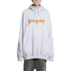 Metallica-Hoodie, Oversized-Passform «Dirty White Orange» 697879TMV890901