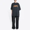 Metallica Kurzarm-T-Shirt Oversize-Passform «Black Orange» 694576TMV880105