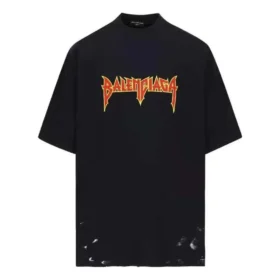 Metallica Kurzarm-T-Shirt Oversize-Passform «Black Orange» 694576TMV881055