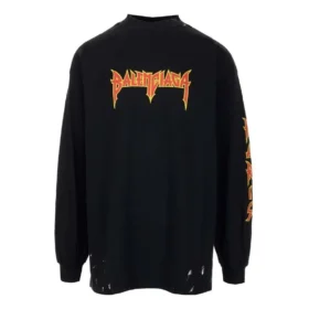 Metallica Langarm-T-Shirt «Black Orange» 693949TMV881055