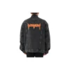Metallica Oversized-Denim-Jacke «Washed Black Orange» 694504TBP471055