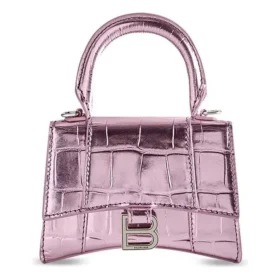 Mini Hourglass Top-Handle-Tasche «Lilac» 664676-1S4NY-5304