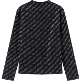 Mini-Pullover mit Allover-Muster «Schwarz» 730402TNVQ91073
