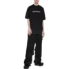 Mirror Balenciaga T-Shirt, mittlere Passform «Schwarz» 612966TNVR21070