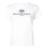 Mode-Logo-Aufdruck, Slim Fit, Kurzarm, weiss 504156TYK231000
