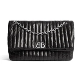 Monaco Grosse Ketten-Tasche, gesteppt «Schwarz» 7659332AASE1000