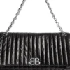 Monaco Grosse Ketten-Tasche, gesteppt «Schwarz» 7659332AASE1000
