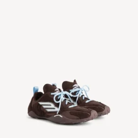Monday Ultra Sneaker für Herren in Braun/Weiss/Hellblau/Beige Monday Ultra Sneaker für Herren in Braun/Weiss/Hellblau/Beige
