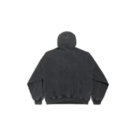 Montaigne Hoodies Large Fit «Black Faded» 803265TRVN21048
