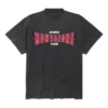 Montaigne T-Shirt Oversized «Black Faded» 787349TRVN31048