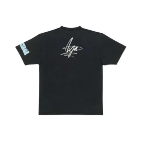 Music Aya Nakamura Merch-T-Shirt, Large-Passform «Schwarz» 641655TMV861055