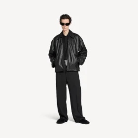 Nano BB-Reissverschluss-Jacke für Herren in Schwarz