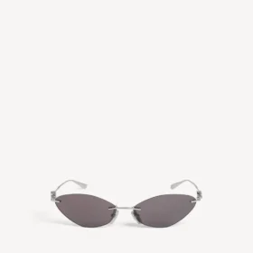Nano Cat Damen-Sonnenbrille in Silber