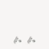 Nano XS-Ohrstecker in Silber