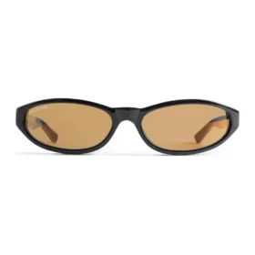 Neo Round Sonnenbrille «Black» 570487T00482053