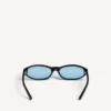 Neo Runde Sonnenbrille in Schwarz