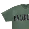 Neues Tape Type T-Shirt im mittleren Fit «Dark Green» 739784TQVQ83004
