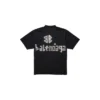 Neues Tape Type T-Shirt im mittleren Fit «Schwarz» 739784TQVQ81073