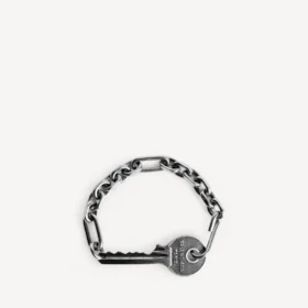Neverlost-Armband für Herren in Antiksilber