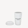 New York-Kaffeetasse in Weiss