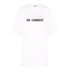 No Comment Baumwoll-T-Shirt «White» 684155TLVG33307