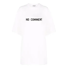 No Comment Baumwoll-T-Shirt «White» 684155TLVG33307