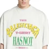 Not Been Done Oversized-T-Shirt «Off White» 787349TQVW49012