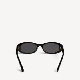 Nova Oval-Sonnenbrille für Damen in Schwarz