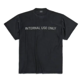 Nur für den internen Gebrauch Inside-out-T-Shirt «Black» 787358TQVU21083