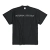 Nur für den internen Gebrauch Inside-out-T-Shirt «Black» 787358TQVU21083