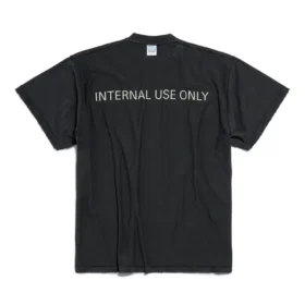 Nur für den internen Gebrauch Inside-out-T-Shirt «Black» 787358TQVU21083