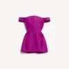 Off-Shoulder-Minikleid für Damen in Lila Off-Shoulder-Minikleid für Damen in Lila