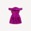 Off-Shoulder-Minikleid für Damen in Lila Off-Shoulder-Minikleid für Damen in Lila
