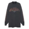 Offshore Langarm-T-Shirt Oversize «Black Faded» 739027TPVM81568