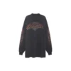 Offshore Langarm-T-Shirt Oversize «Black Faded» 739027TPVM81568