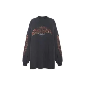 Offshore Langarm-T-Shirt Oversize «Black Faded» 739027TPVM81568