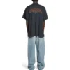 Offshore T-Shirt Oversized «Black Faded» 739028TPVM81568