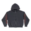 Offshore Zip-Up-Hoodie, Medium Fit «Black Faded» 770939TPVM91568