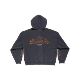 Offshore Zip-Up-Hoodie, Medium Fit «Black Faded» 770939TPVM91568